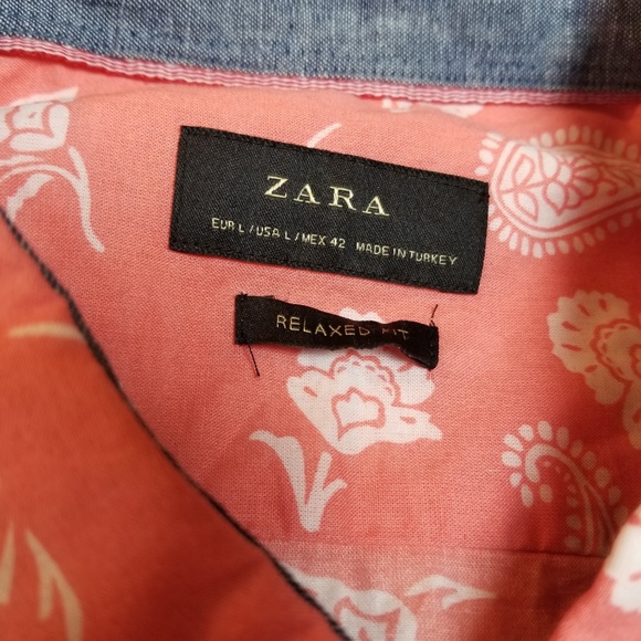 Zara Man Button Shirt - Picture 4 of 7